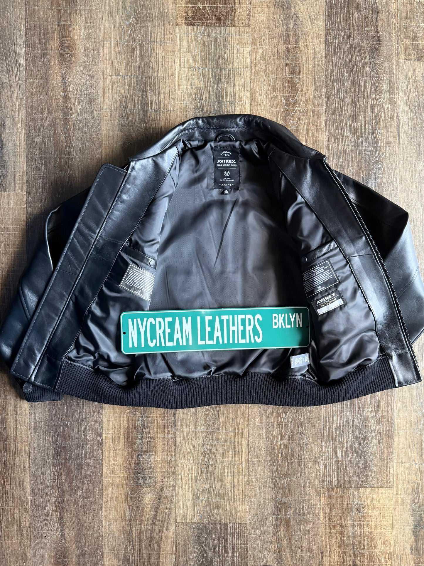 AVIREX ICON JACKET (BLACK’D OUT)