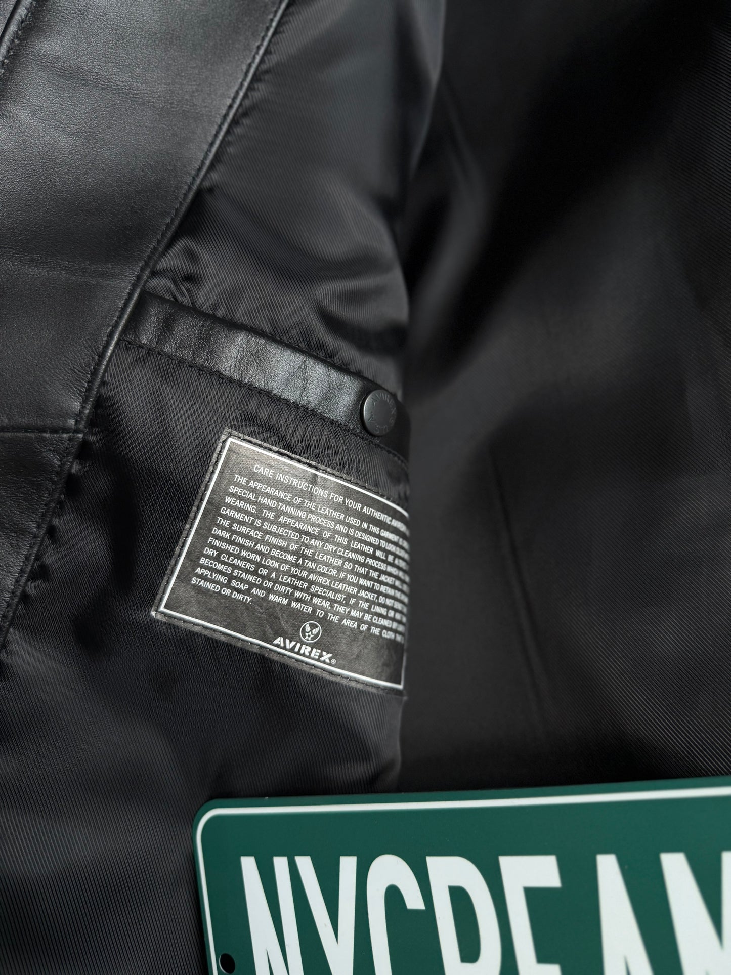 AVIREX ICON JACKET (BLACK’D OUT)