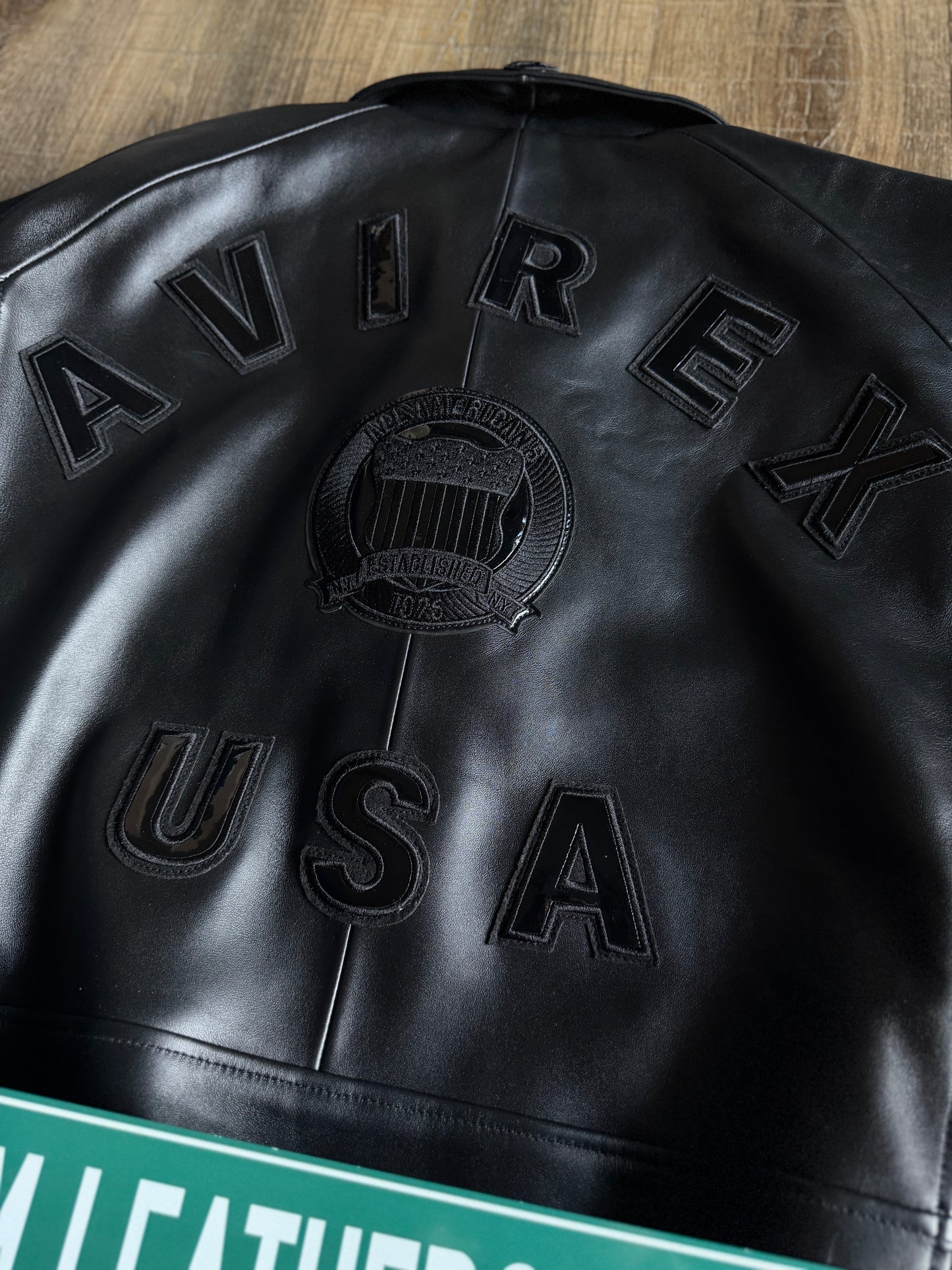 AVIREX ICON JACKET (BLACK’D OUT)