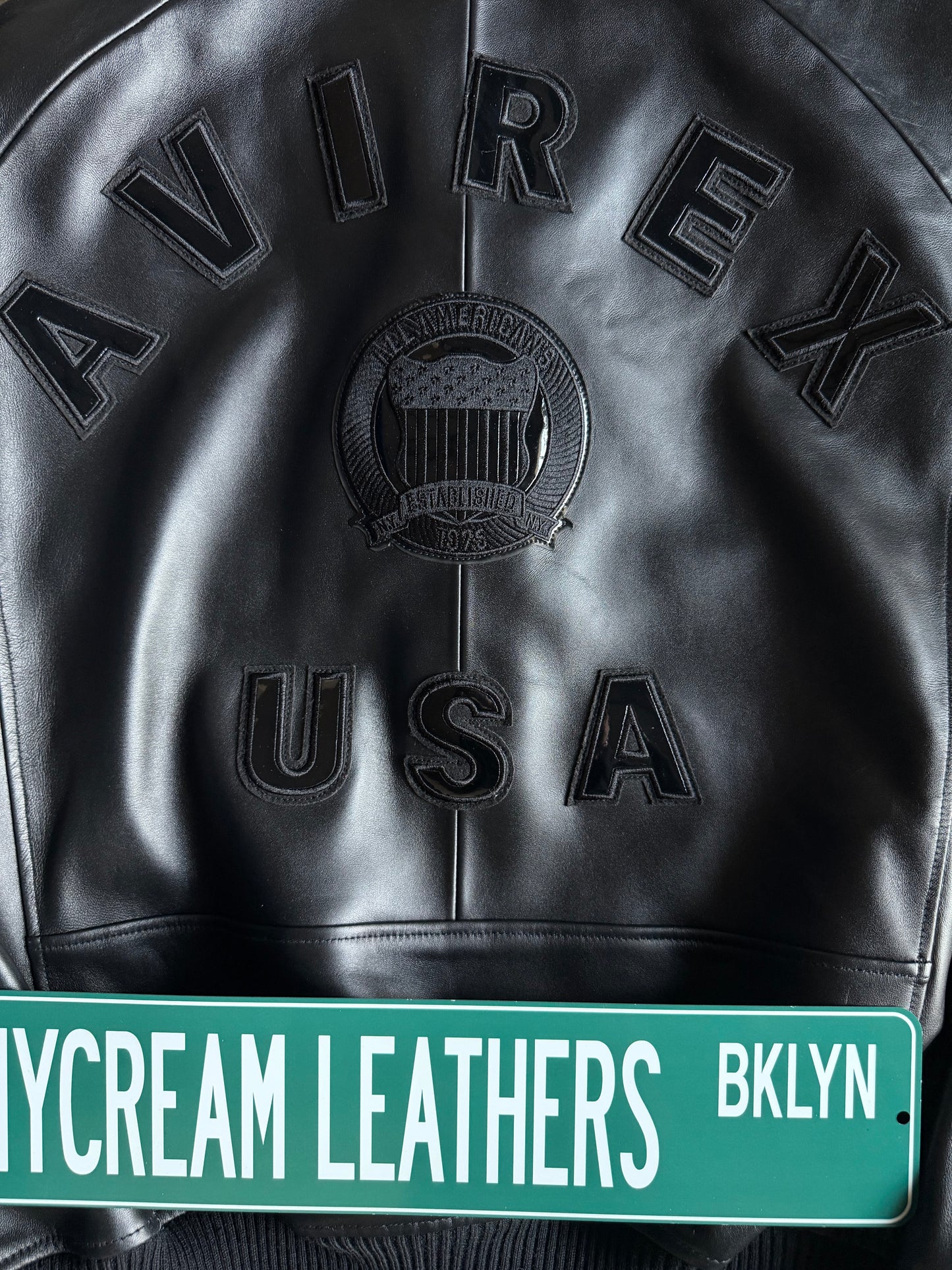 AVIREX ICON JACKET (BLACK’D OUT)