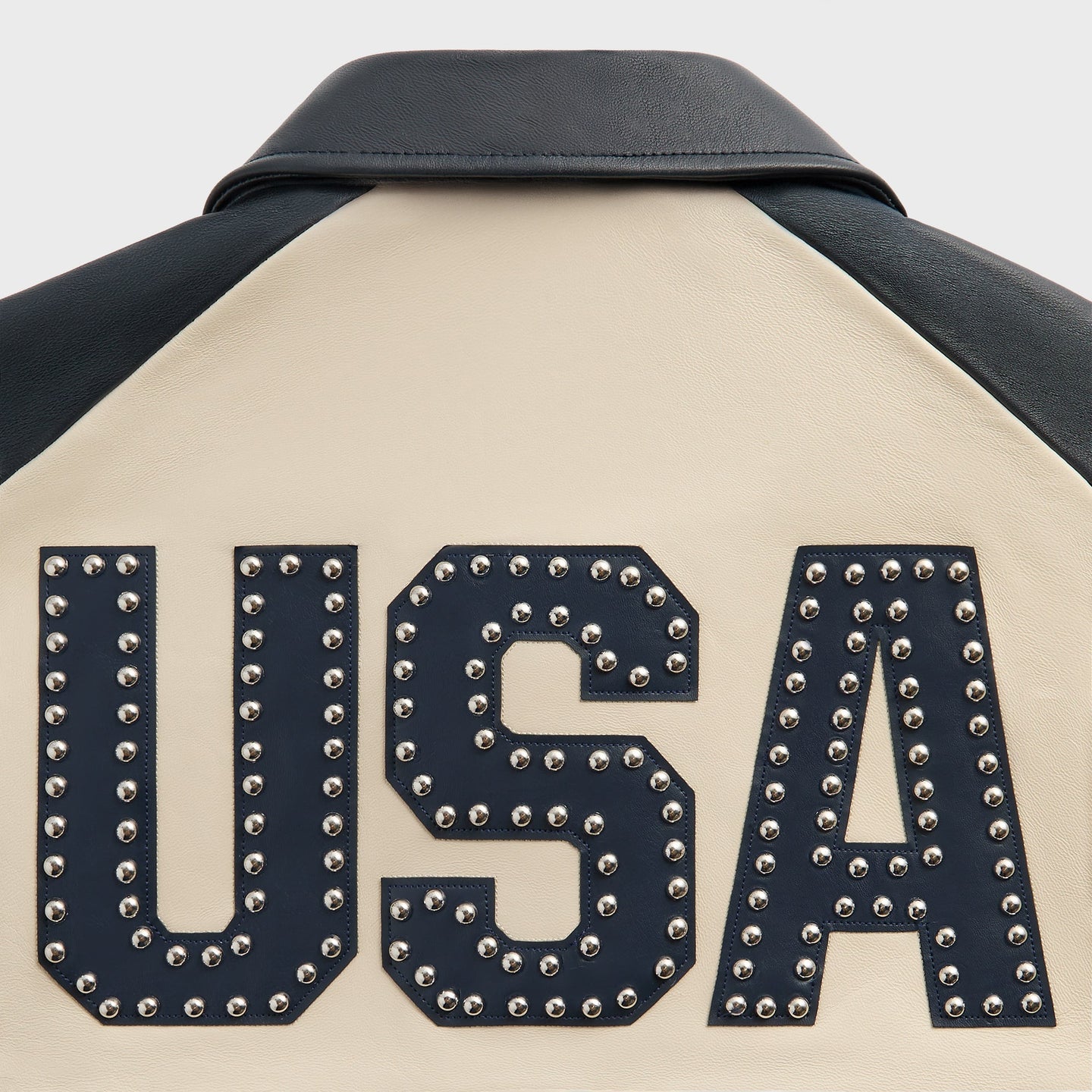 KITH & AVIREX FOR TEAM USA LEATHER BOMBER JACKET