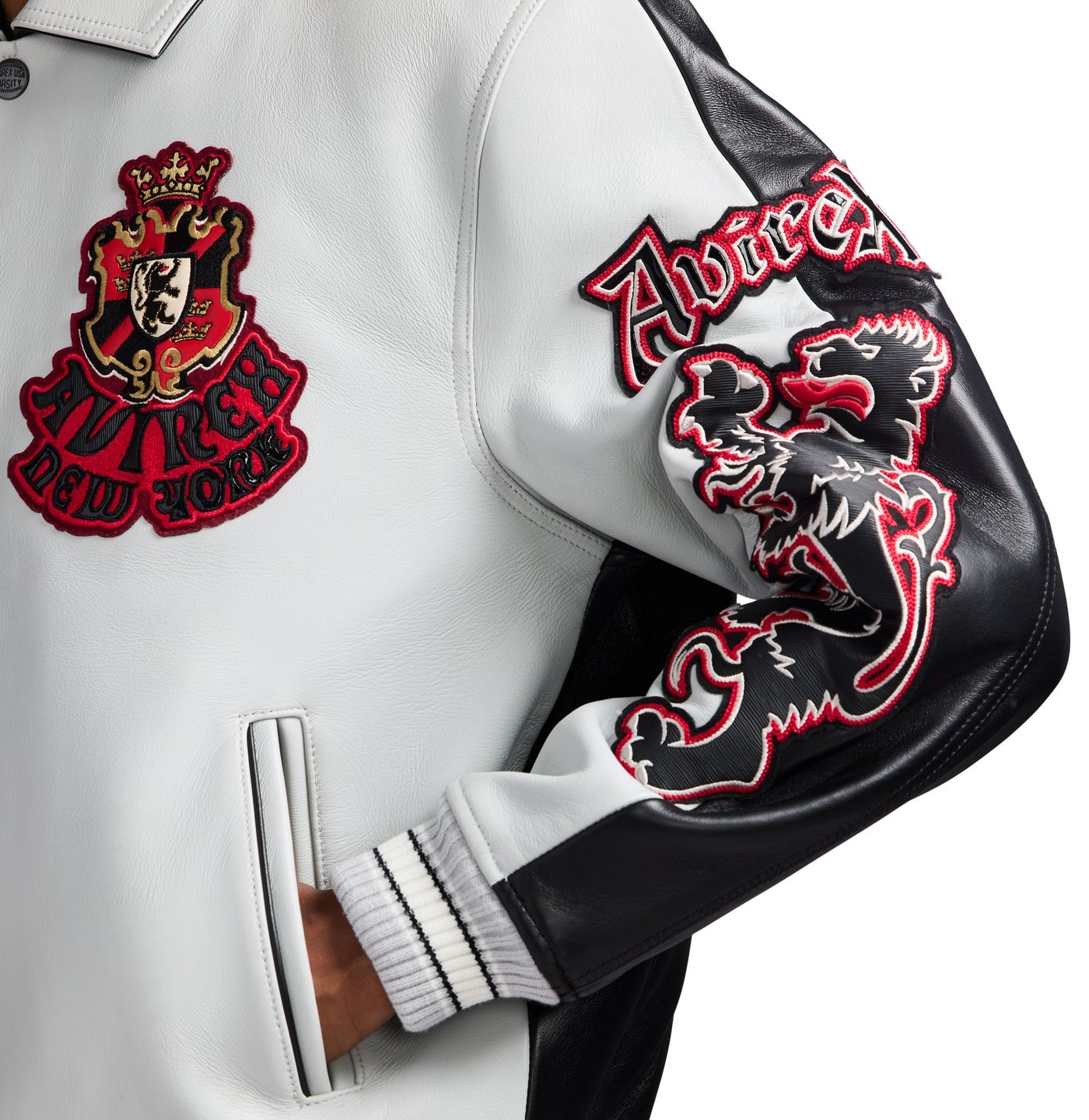 AVIREX 2-TONE GOTH JACKET