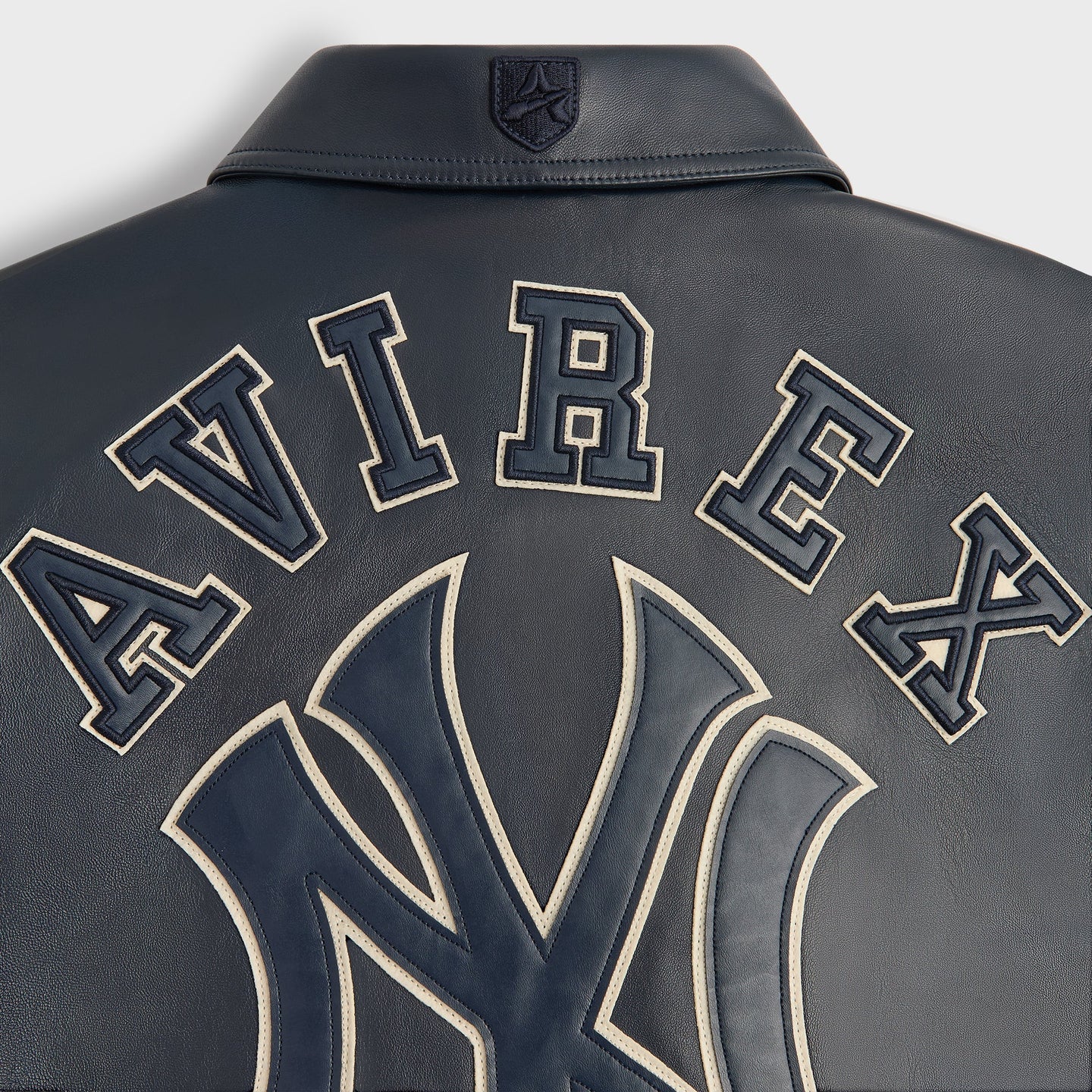 RARE KITH & AVIREX FOR THE NEW YORK YANKEES LEATHER JACKET (WORLD