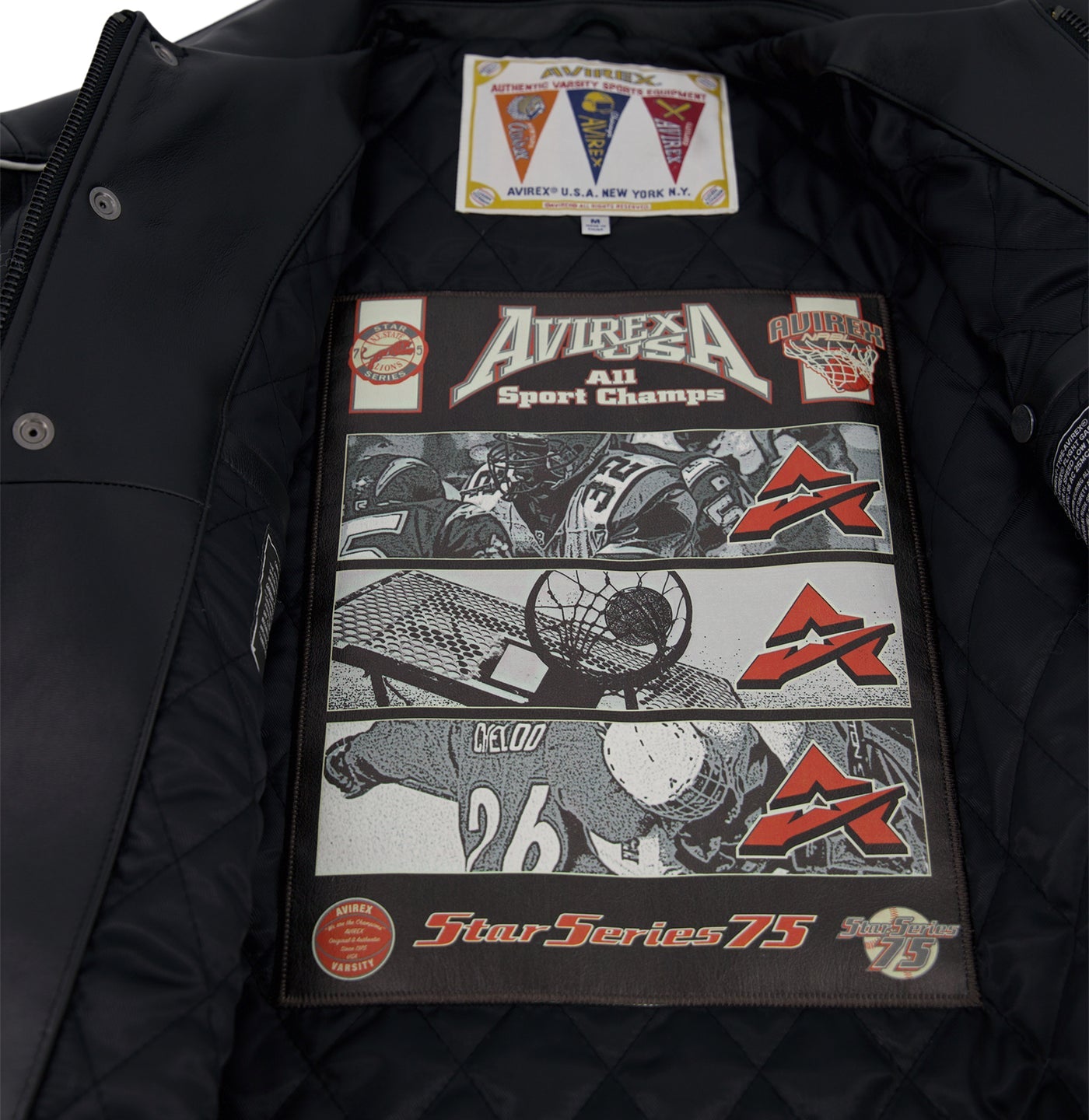 AVIREX BASKETBALL JACKET