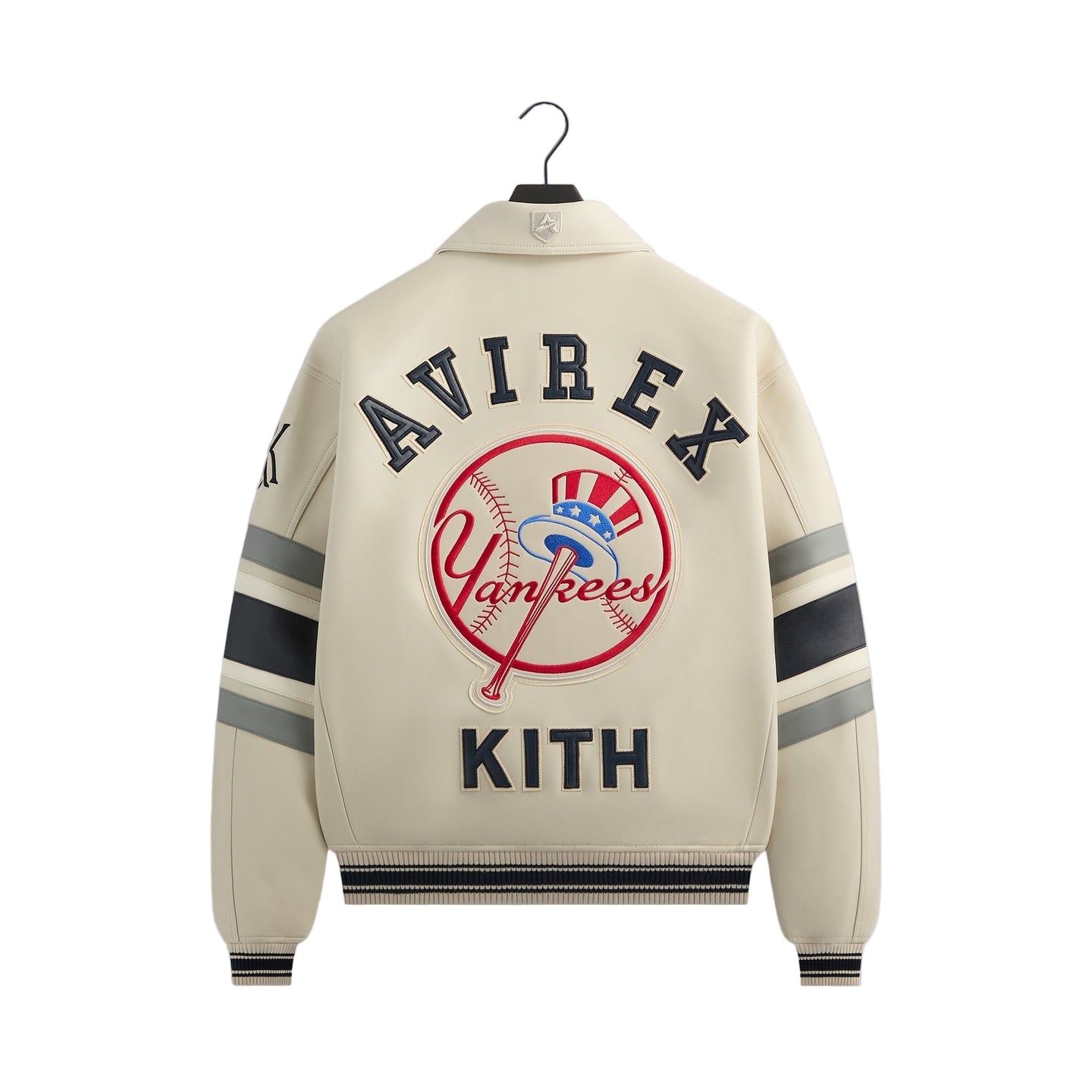 KITH & AVIREX FOR THE NEW YORK YANKEES LEATHER JACKET