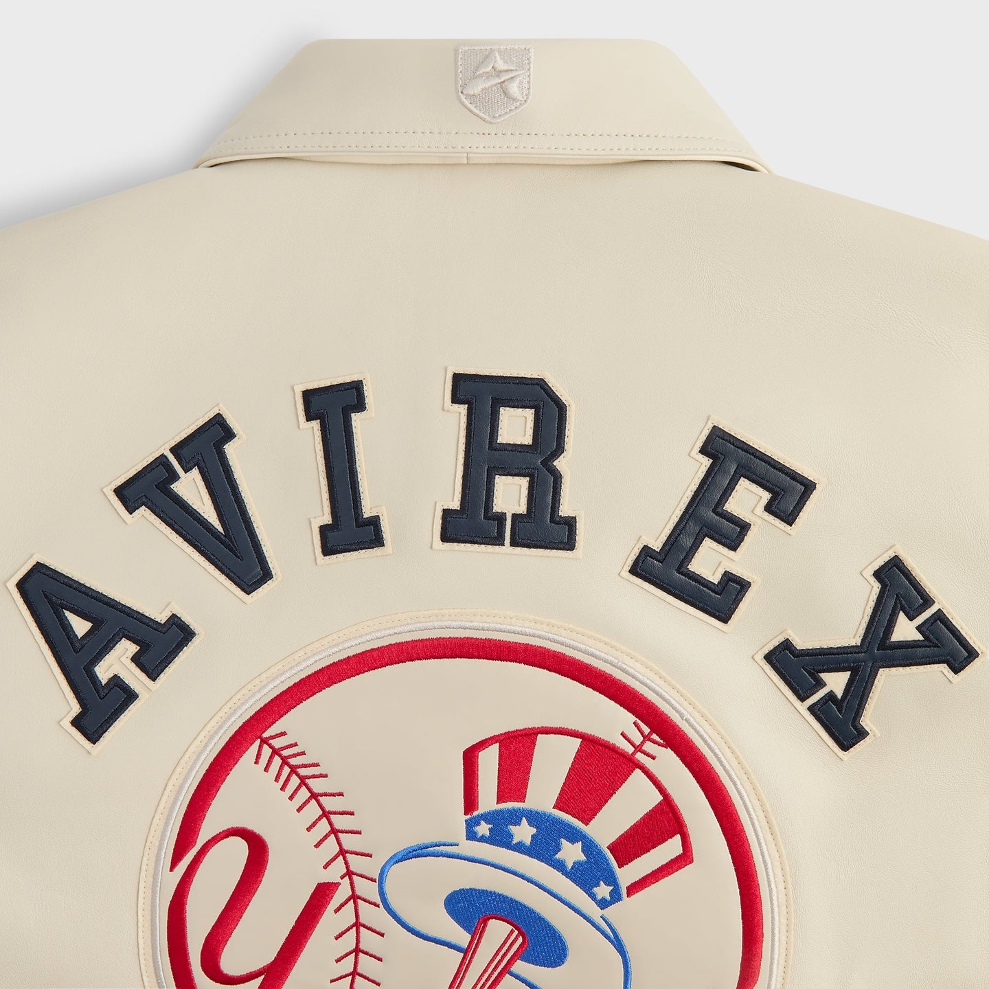 KITH & AVIREX FOR THE NEW YORK YANKEES LEATHER JACKET