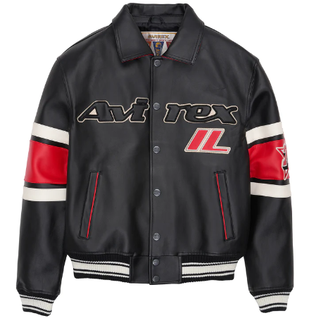 AVIREX CHICAGO LEGEND JACKET (BLACK)