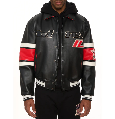 AVIREX CHICAGO LEGEND JACKET (BLACK)