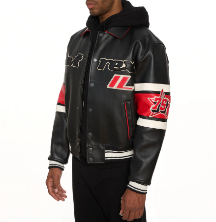AVIREX CHICAGO LEGEND JACKET (BLACK)