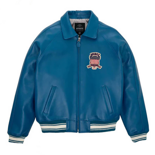 AVIREX ICON JACKET (TEAL)