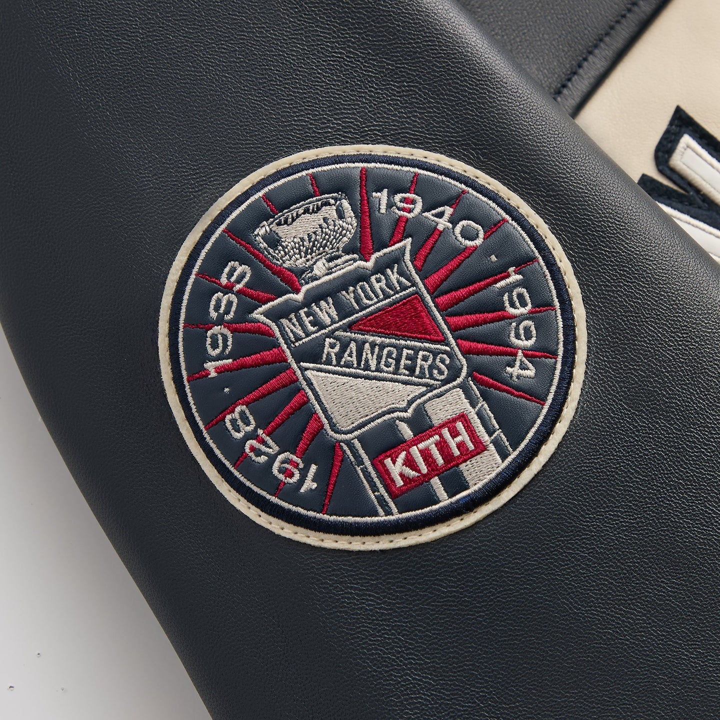 KITH & AVIREX FOR THE NEW YORK RANGERS BOMBER JACKET