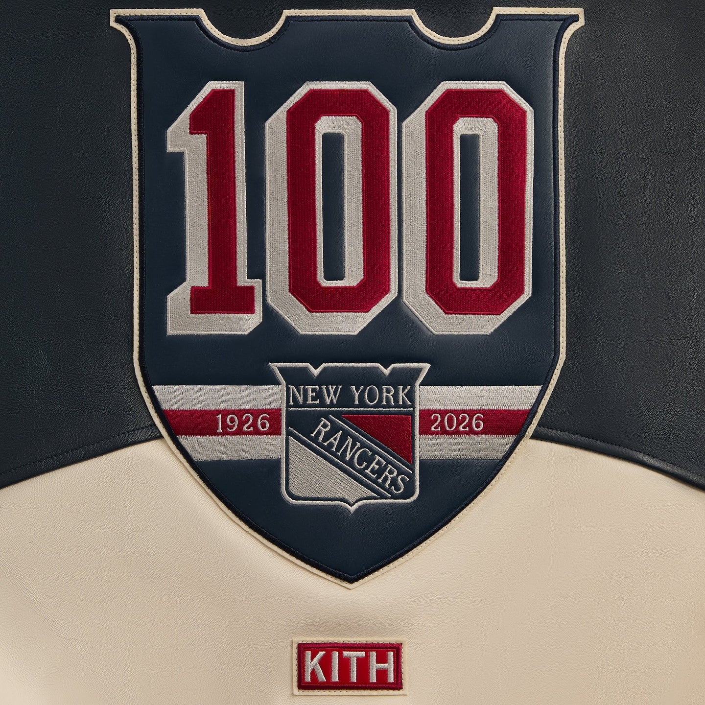 KITH & AVIREX FOR THE NEW YORK RANGERS BOMBER JACKET
