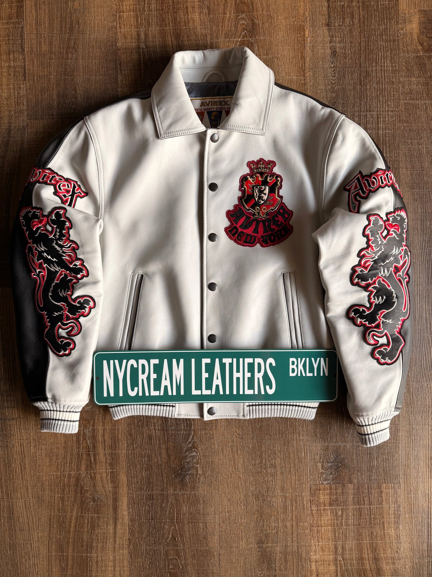 AVIREX 2-TONE GOTH JACKET
