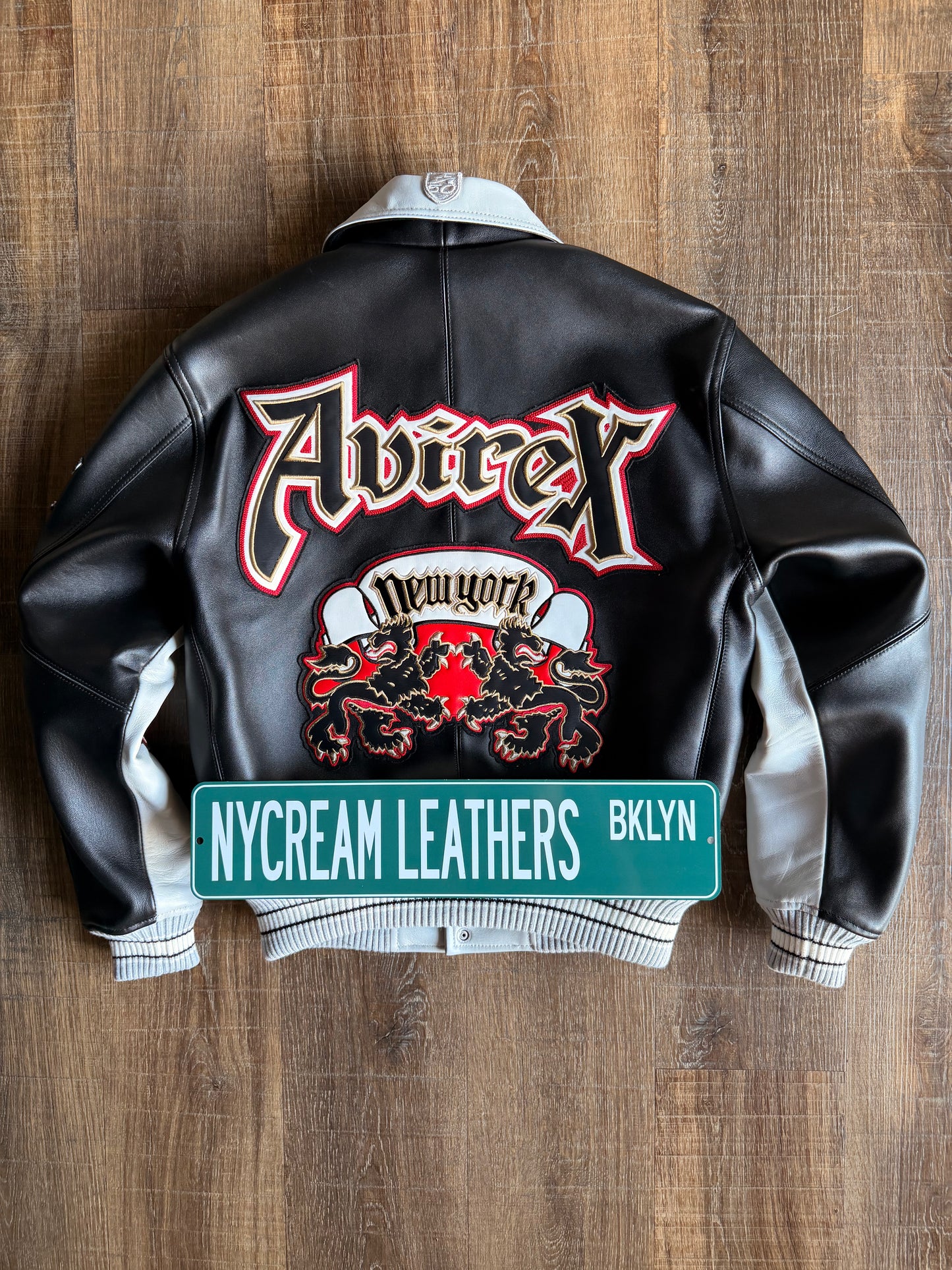 AVIREX 2-TONE GOTH JACKET