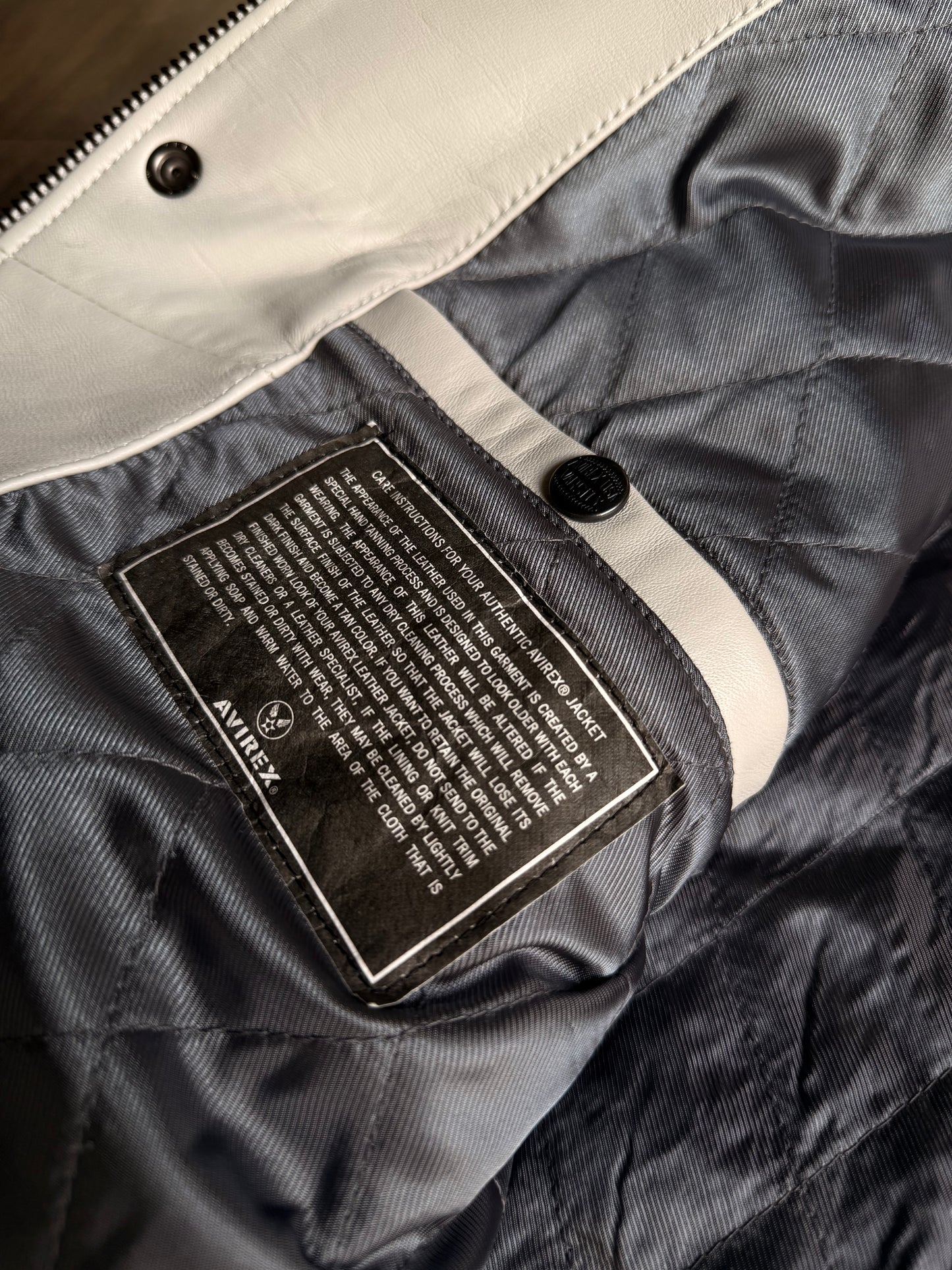 AVIREX 2-TONE GOTH JACKET